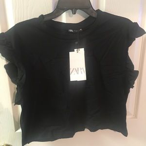 Black Zara shirt